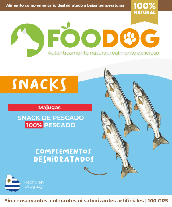 Snacks de pescado Majugas 100g