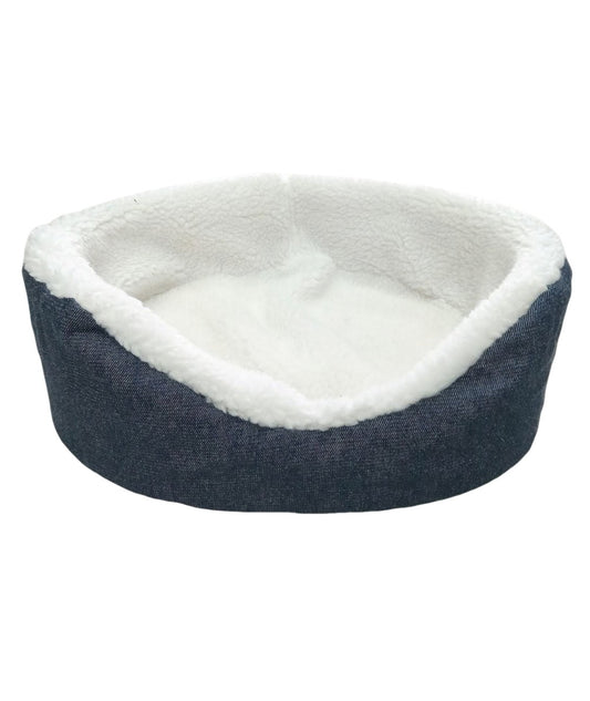 Cama piel de ovejita para perros y gatos