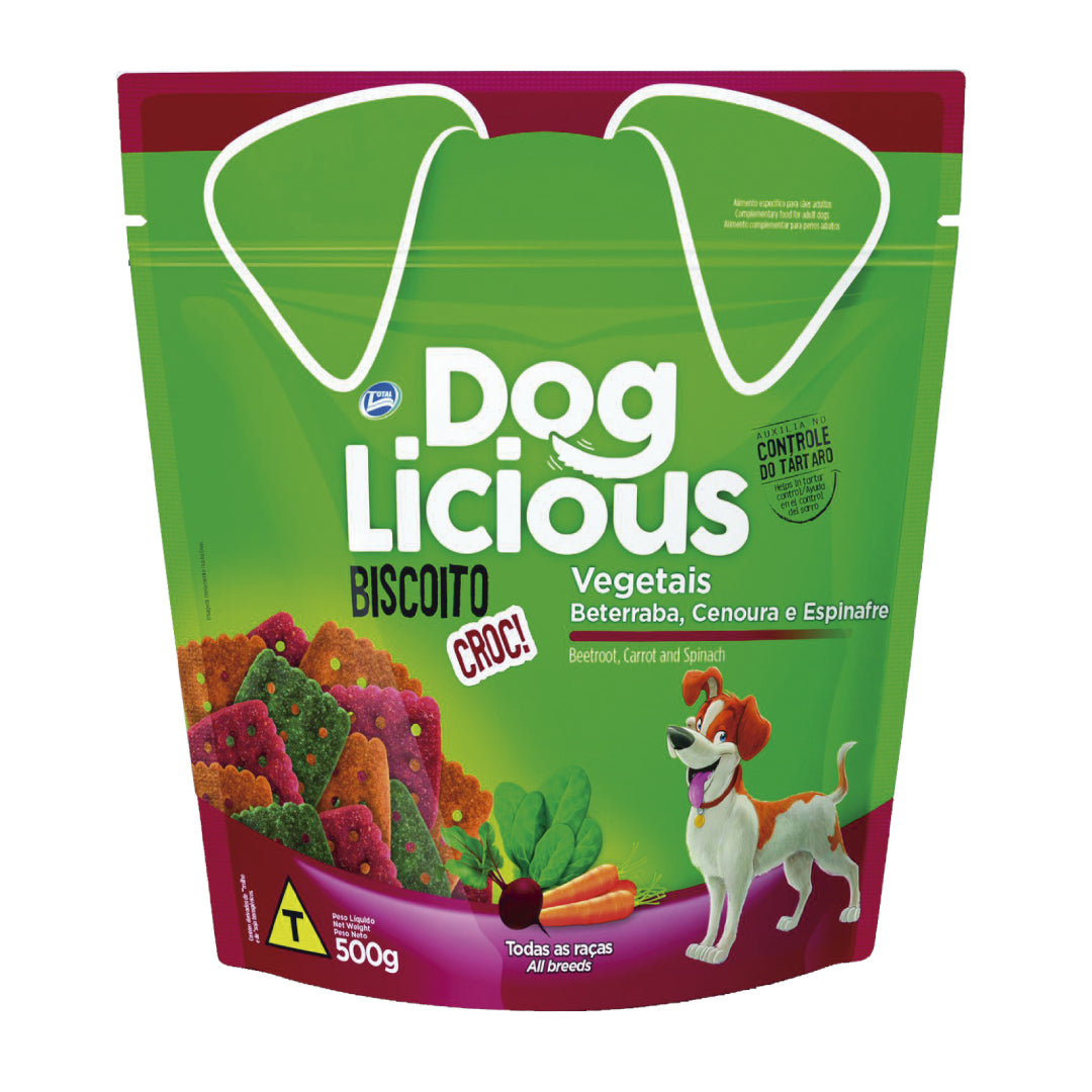 Dog Licious Biscuit Galleta de verduras 500g