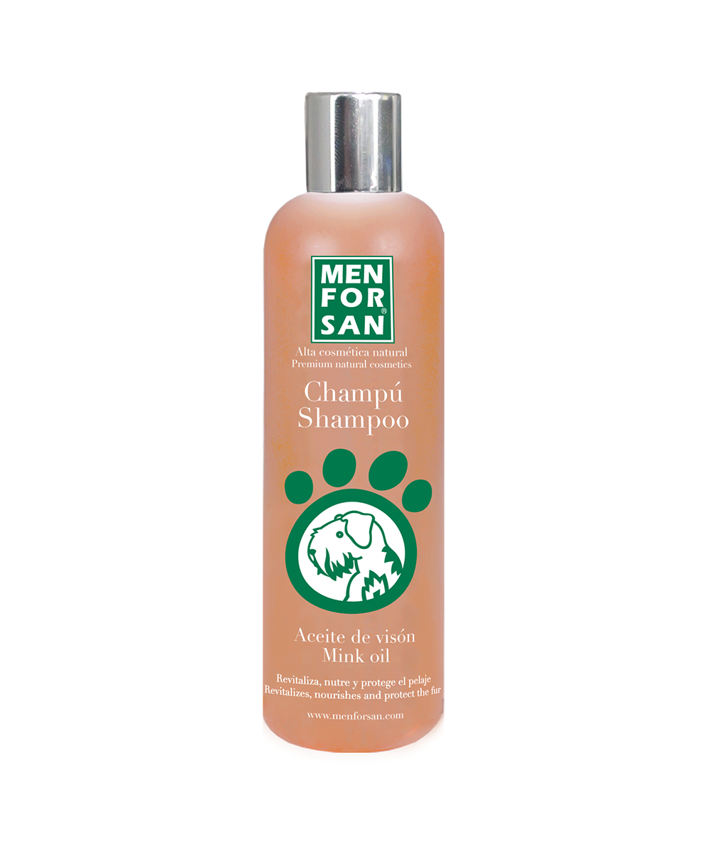 Champú para perros con Aceite de visón