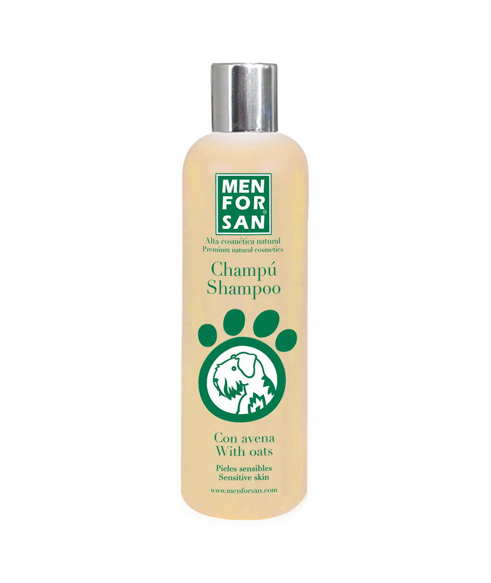 Champú para perros con avena