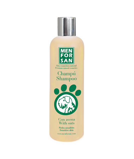Champú para perros con avena