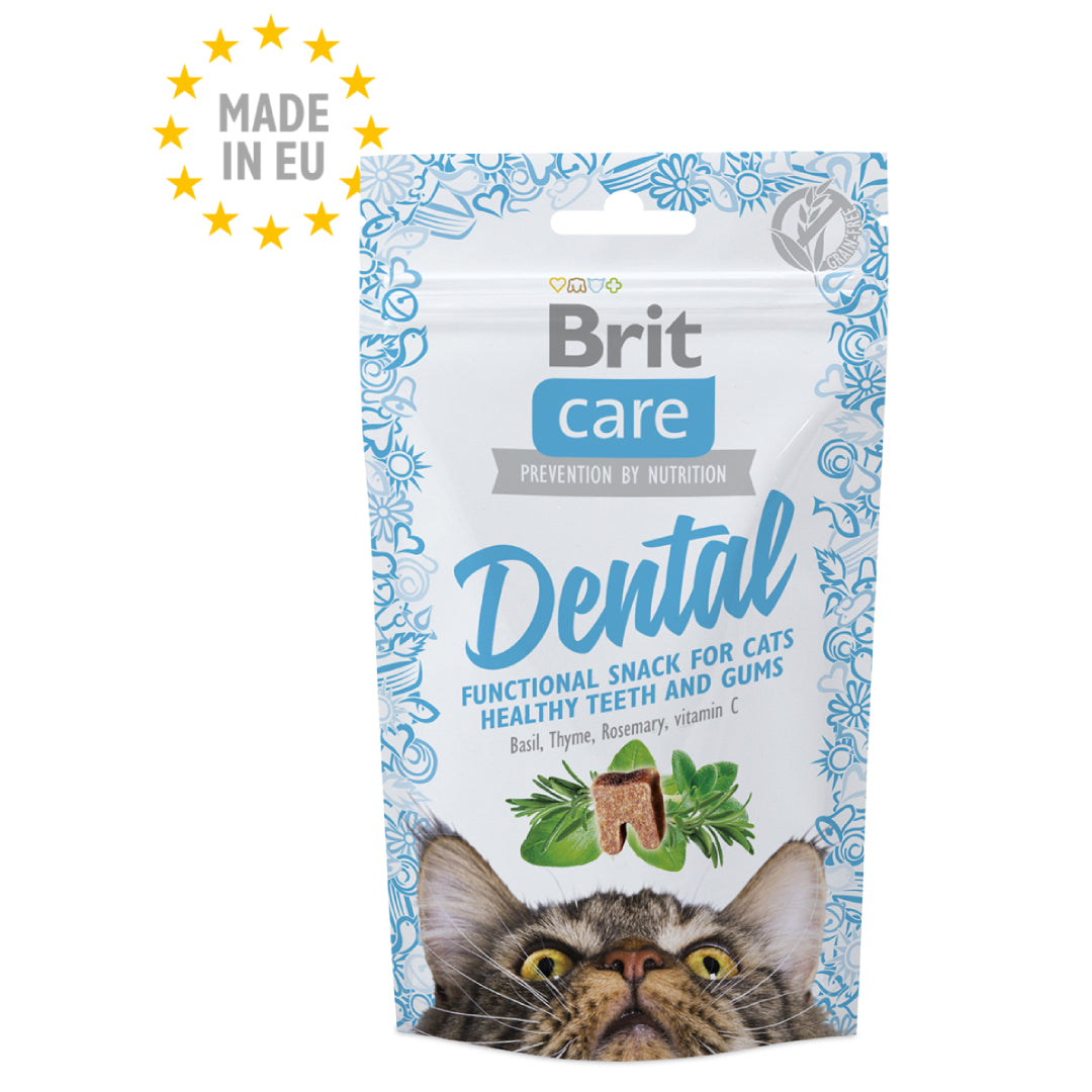 Brit Care Cat Snack Dental 50g