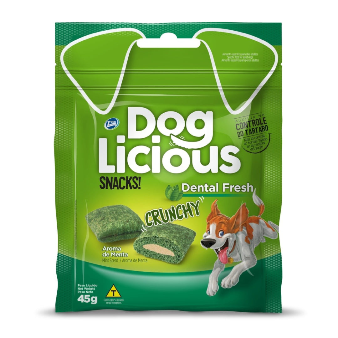 Snacks Dog Licious -Dental Fresh Aroma menta