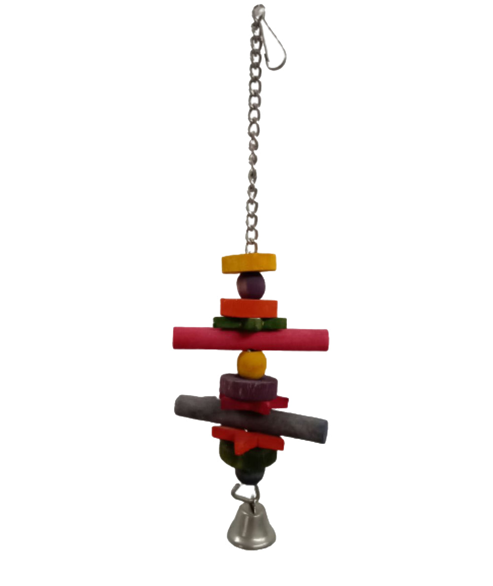 Colgantes de Madera con Campana