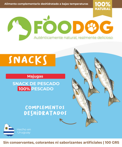 Snacks de pescado Majugas 100g