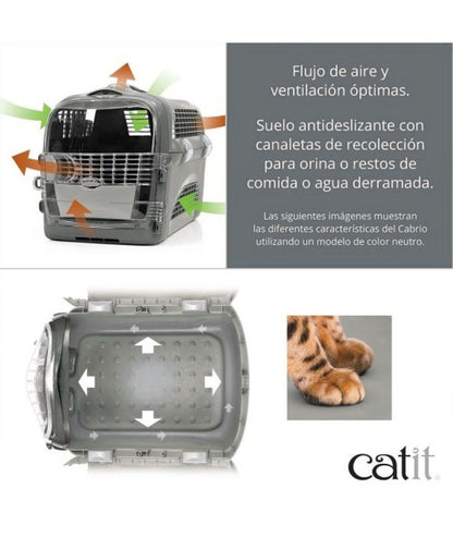 Jaula de viaje Catit Cabrio para gatos