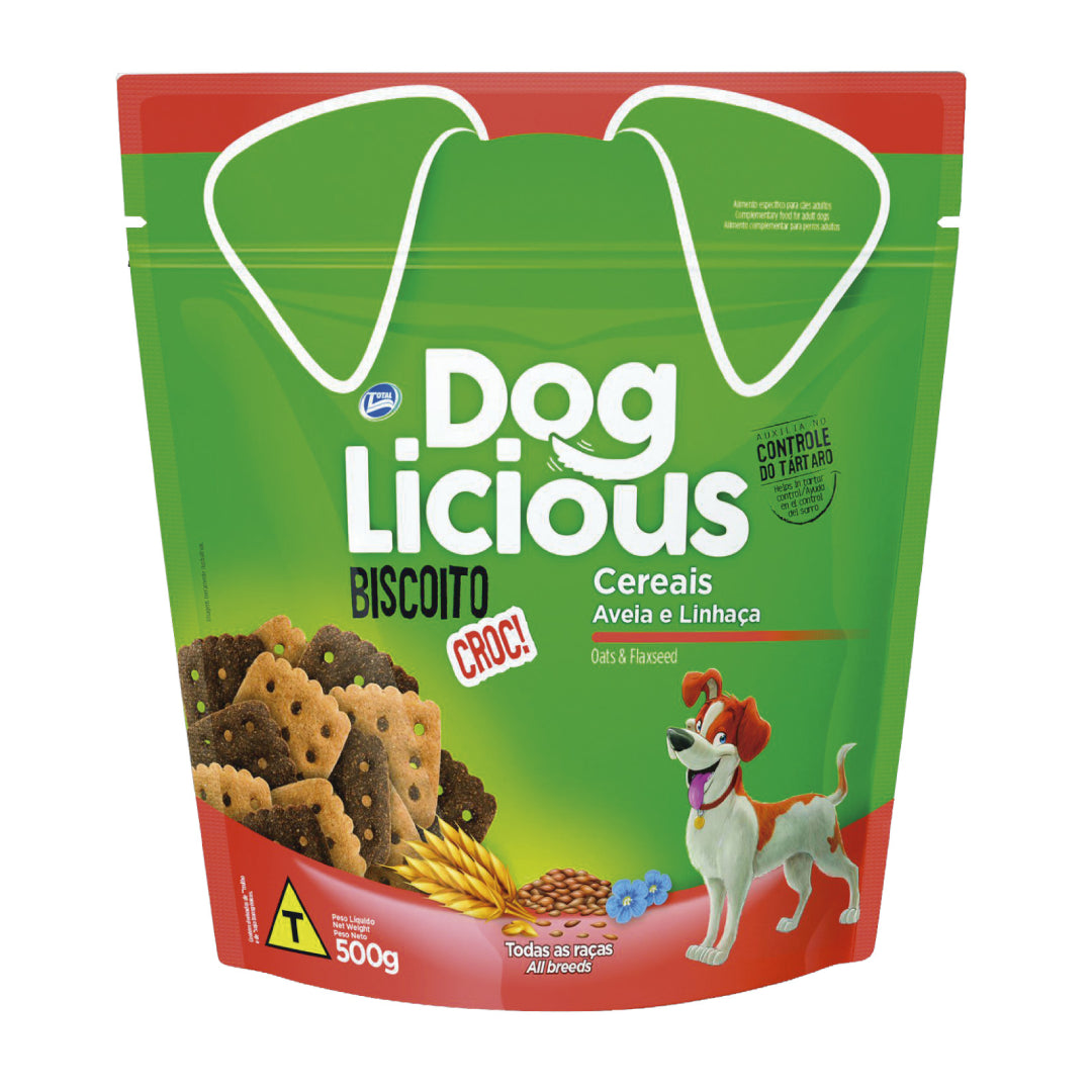 Dog Licious Biscuit Galleta de cereales 500g