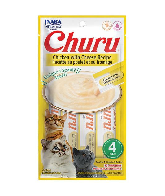 Churu Pollo y queso x 4 uni Snack para gatos