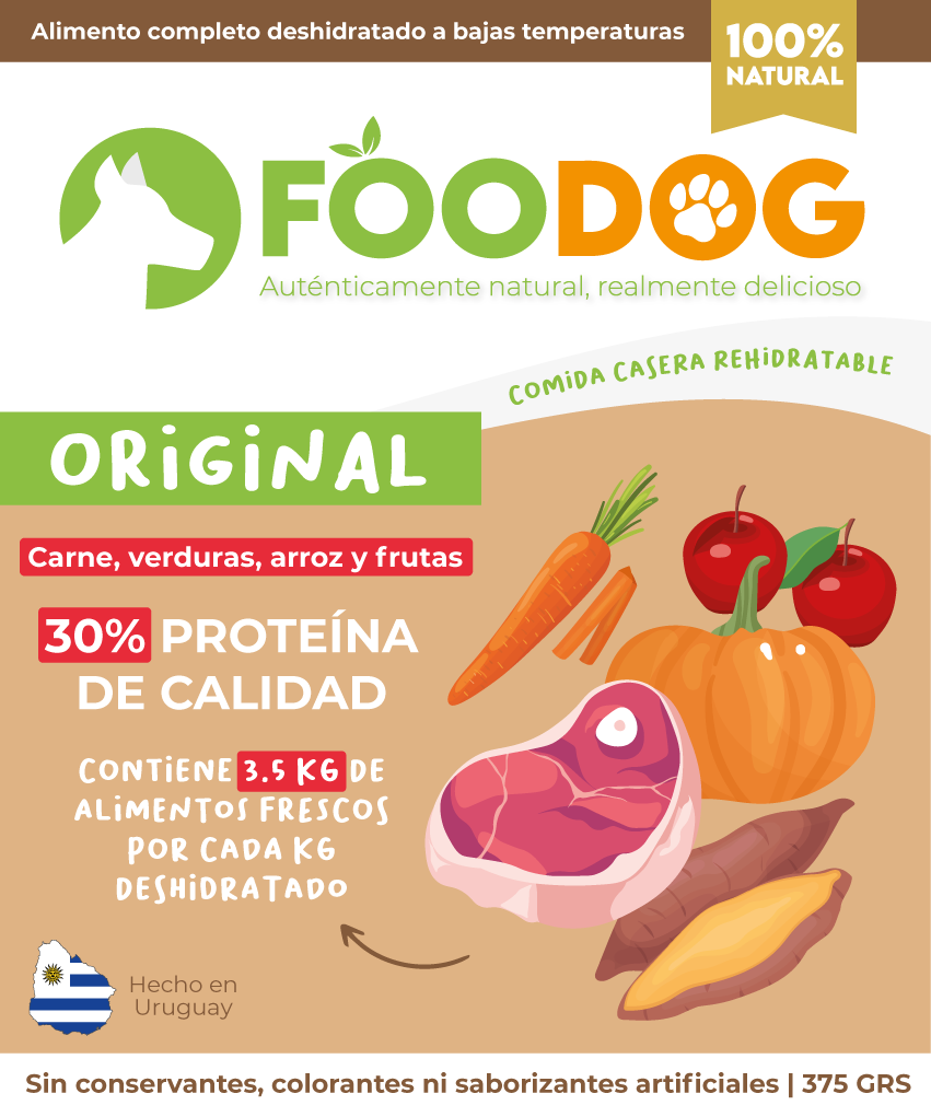 Alimento deshidratado Original Completo 375g