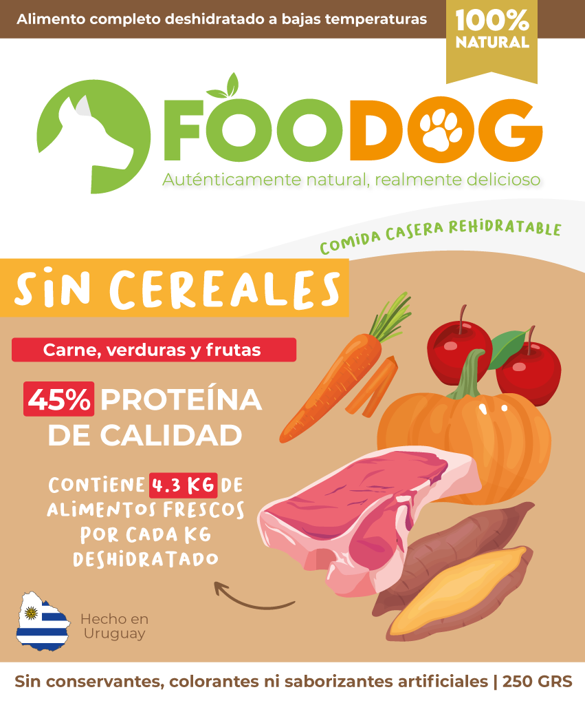 Alimento deshidratado sin cereales 250g