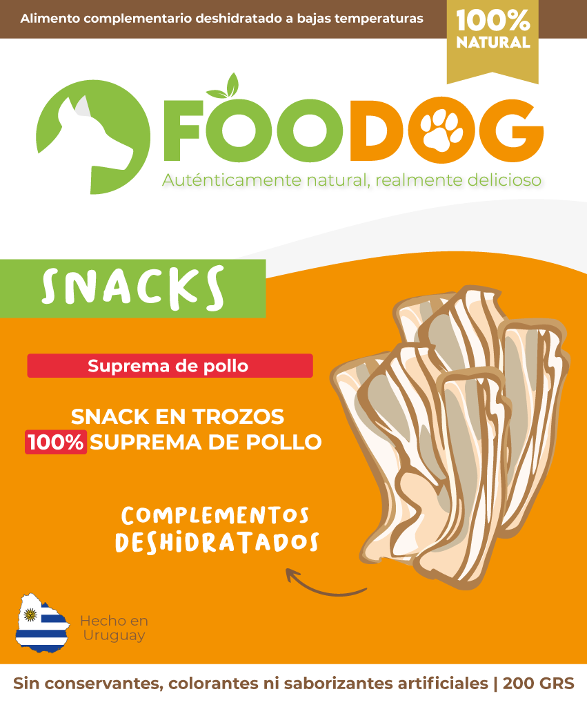 Snacks Suprema de pollo 200g