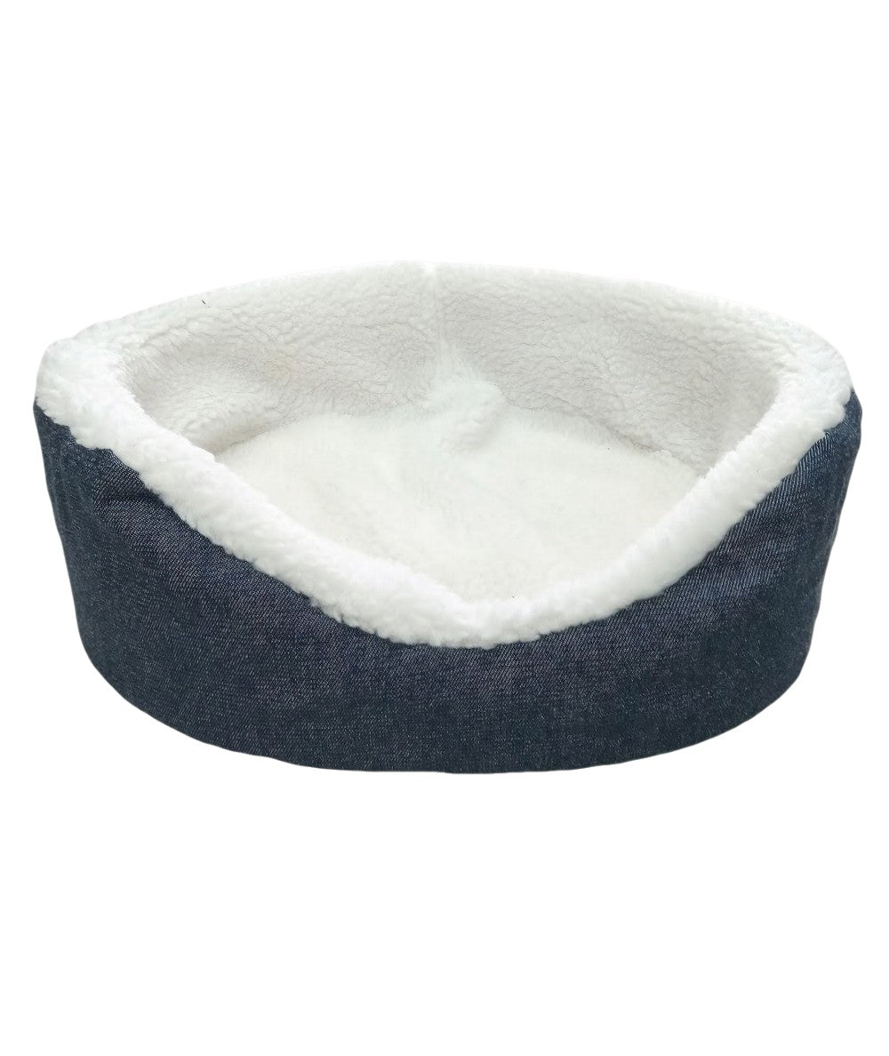 Cama piel de ovejita para perros y gatos