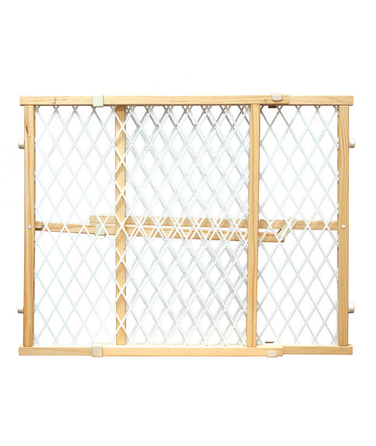 Puerta separadora para mascotas ajustable para marcos