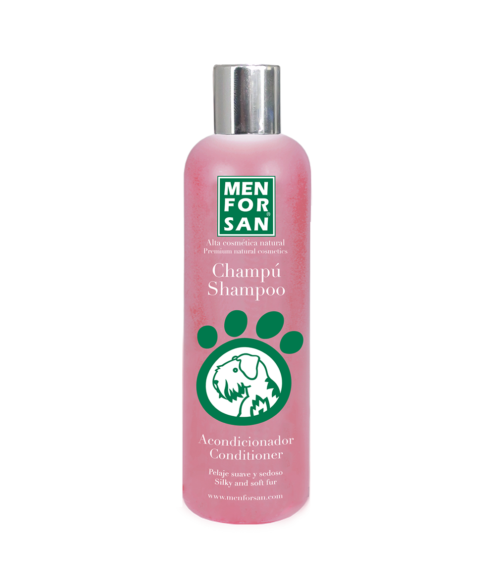 Champú acondicionador para perros