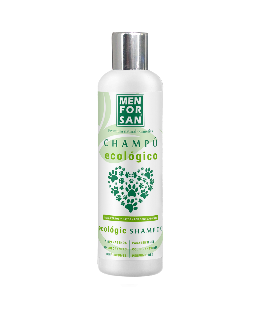 Champú ecológico para perros y cachorros