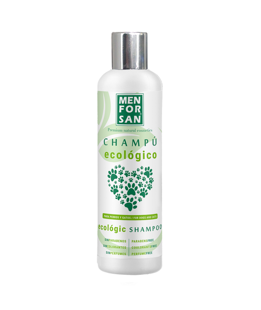 Champú ecológico para perros y cachorros