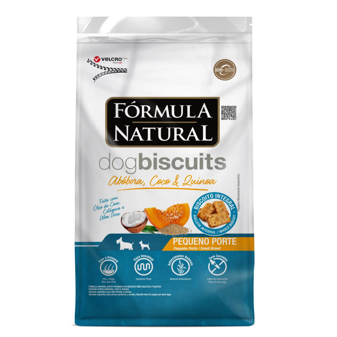 Galleta Fórmula Natural Calabaza, Coco y Quinoa 250g