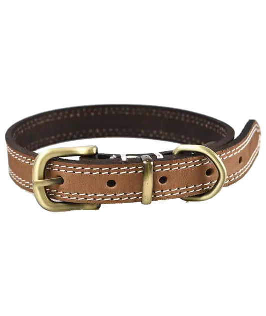 Collar de cuero forrado 40 cm x 2 mm