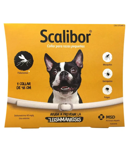 Collar antipulgas y leishmaniasis Scalibor