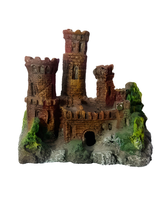 Decoración Castillo en Ruinas para Acuario