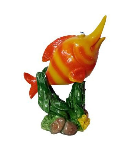 Decoración de Pez Naranja para Acuarios