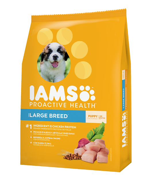 Iams Raza Grande Cachorro x15 kg