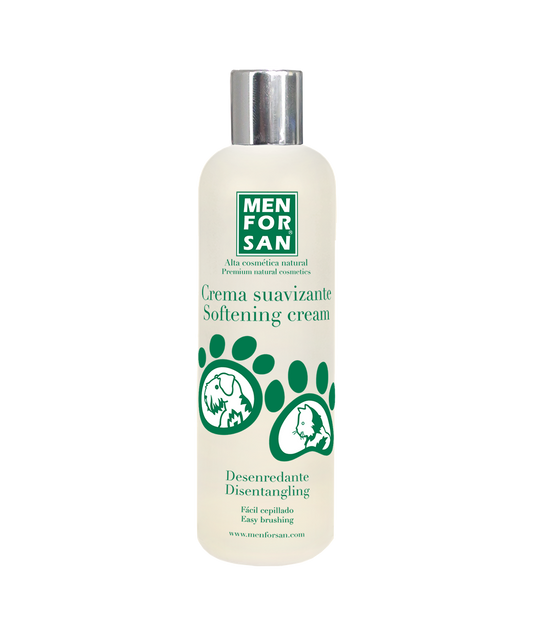 Crema suavizante desenredante para perros
